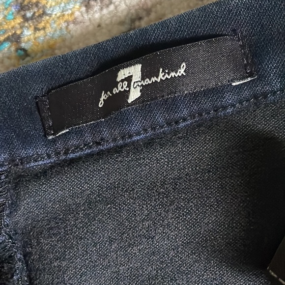 NWOT denim skirt, size 28 - Picture 6 of 8